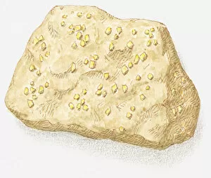 Images Dated 7th July 2011: Illustration of quartz-porphyry