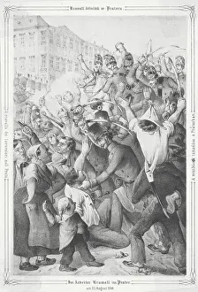 Revolt Prints: Illustration of Rebellion in Germany