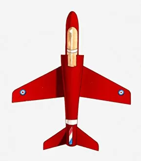 Images Dated 14th June 2011: Illustration of Red Arrow plane, view from below