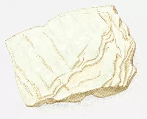 Images Dated 7th July 2011: Illustration of a rock