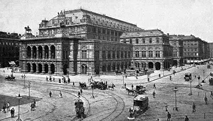 Opera House Prints: Illustration Of The Royal Opera House