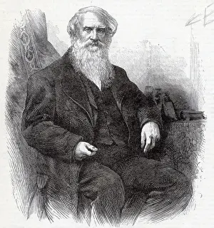 Illustration of Samuel Morse Seated
