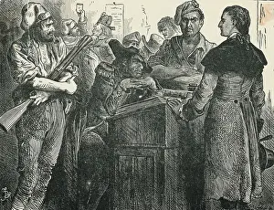 Illustration of Scene from Tale of Two Cities