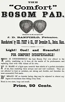 Illustration Showing Early Designed Bosom Pad