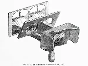 Stereoscopic Prints: Illustration Of A Stereoscope