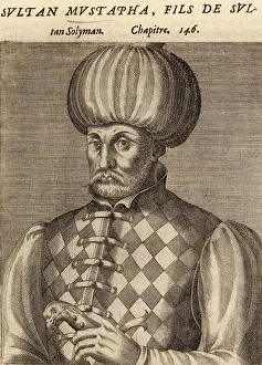 Sultan Prints: Illustration Of Sultan Mustapha