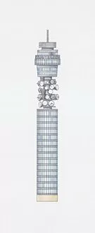 Images Dated 4th May 2010: Illustration of the Telecom Tower, London, England
