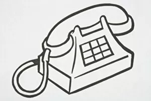 Images Dated 16th August 2006: Illustration, telephone