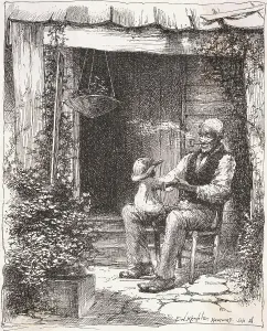 Tenderness Prints: Illustration from Uncle Tom's Cabin