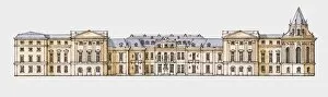 Images Dated 3rd November 2009: Illustration of Versailles Palace, Paris, France