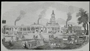 Illustration of Whitehall Area and Ferry Site