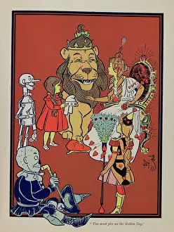Illustration From The Wizard Of Oz