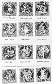 Illustration of Each Zodiac Sign