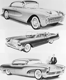 Illustrations of Chevrolet Car Designs
