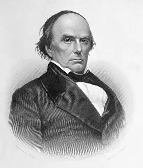 Daniel Webster Prints: Illustrative Portrait of Daniel Webster