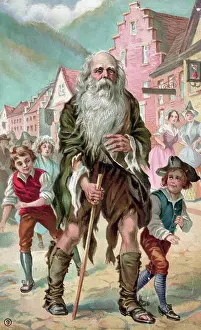 Illustraton of Rip Van Winkle