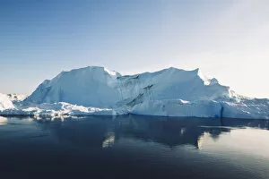 Images Dated 27th August 2017: Ilulissat Kangia Icefjord iceberg reflection
