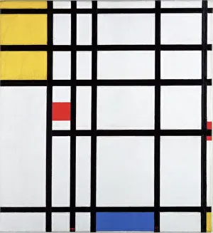Piet 1872 1944 Prints: Image Ii 1936-43 With Yellow