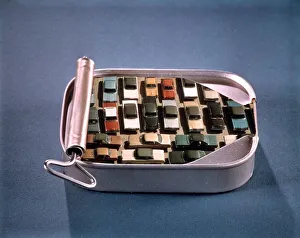Mobility Collection: Image Parked Cars Sardine Can Parking Crowded