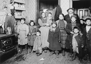 Immigrant Family in New Quarters