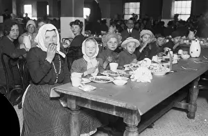 Festivity Prints: Immigrants Eating in Cafeteria