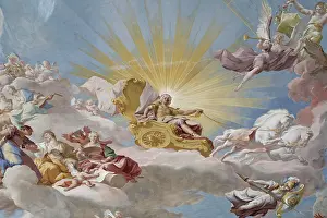Imperial Staircase, ceiling painting