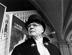 Impresario Sol Hurok In A Top Hat