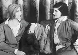 Reclining Prints: Ina Claire and Coco Chanel