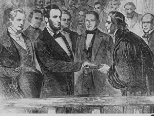 Lac0099 Prints: Inauguration Of Abraham Lincoln