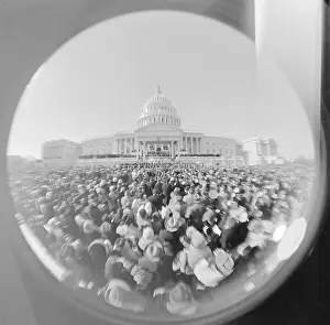 Classical Revival Prints: Inauguration Ceremonies for President Kennedy