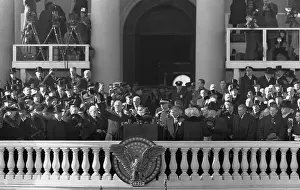 Podium Prints: Inauguration of President Franklin D. Roosevelt in 1941