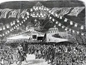 Governor Prints: Inauguration Of President Hayes