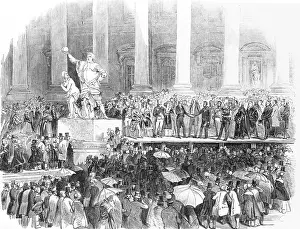 Democrat Prints: Inauguration Of President Polk