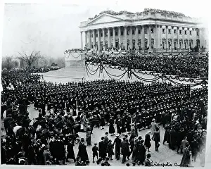 Ceremony Prints: Inauguration of President Woodrow Wilson