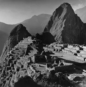 Ruin Ancient Prints: Inca Ruins In Peru