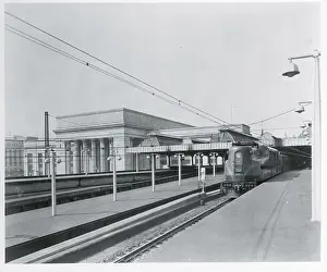 Penn Station: Echoes of Transit: Incoming Train on the Pennsylvania Rail Road