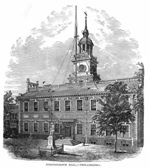 Images Dated 22nd February 2017: Independence hall Philadelphia 1881