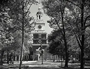 Urban Prints: Independence Hall in Philadelphia Pennsylvania