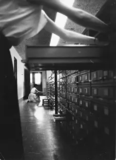 Museums And Libraries Prints: Index Cards