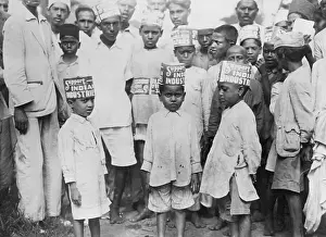 Indian Children Boycotting