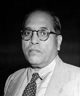 Indian Law Minister Bhimrao Ramji Ambedkar