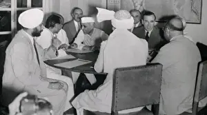 New Delhi Prints: Indian Leaders Meeting with Viceroy