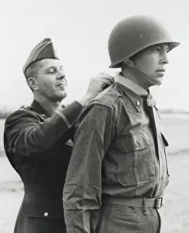 Receiving Prints: Indian Lieutenant Receiving Medal