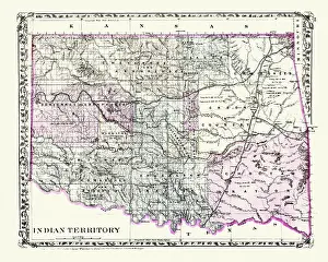Creek Prints: Indian Territory 1883