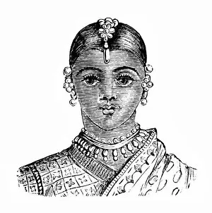Fine Art Portrait Gallery: Indian woman