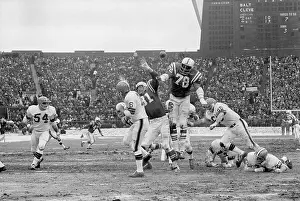 Indiana Colts Bubba Smith In Action