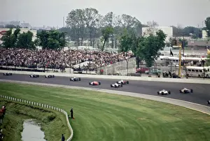Huty34490 Prints: Indianapolis 500 Race