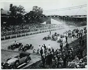 Racetrack Prints: Indianapolis Speedway Race