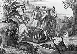 Cone Prints: Indians Negotiating With Merchants