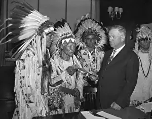 Indians Receive Tribal Constitution